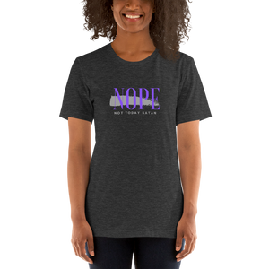 Short-Sleeve Unisex T-Shirt - Nope - Purple